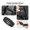 For Hyundai Car Seatbelt Buckle Cover Silicone Anti-scratch Protector Sonata Azera Coupe SantaFe Genesis Accent Creta gdu8
