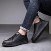 Мужские повседневные кожаные кроссовки Plover с низким верхом - Модная обувь на мягкой подошве