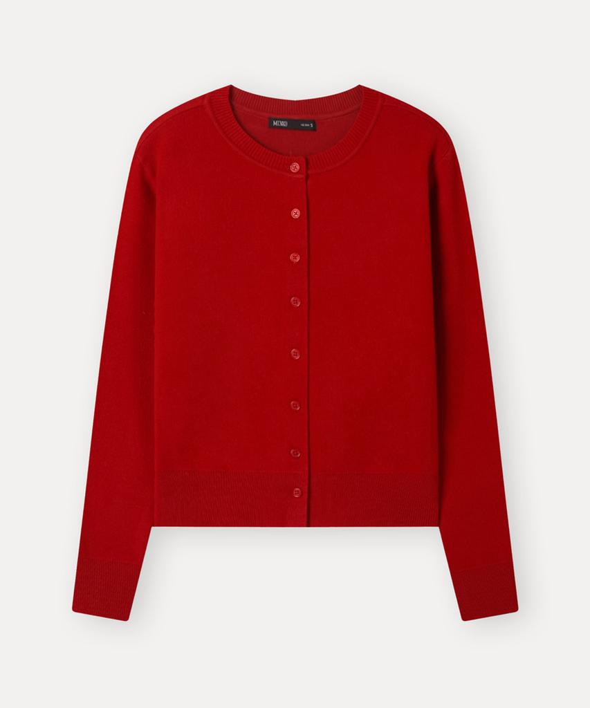 Mixxo [Базовый] Кардиган с круглым вырезом_Miwckg310T