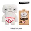 Knicks Series 22cm Tooth Monster Plush Toy Trendy Ugly Cute Design Funny Holiday Gift Backpack pendant ornament