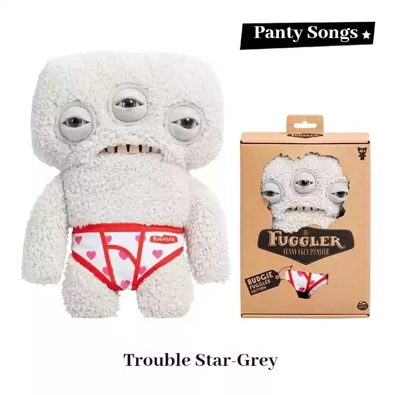 Knicks Series 22cm Tooth Monster Plush Toy Trendy Ugly Cute Design Funny Holiday Gift Backpack pendant ornament
