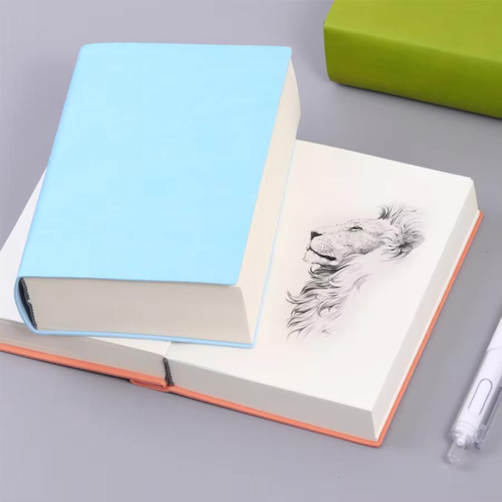720 Page Blank Inner Notebook Synthetic Ultra Thick Notebook Minimalist Drawing Book Students