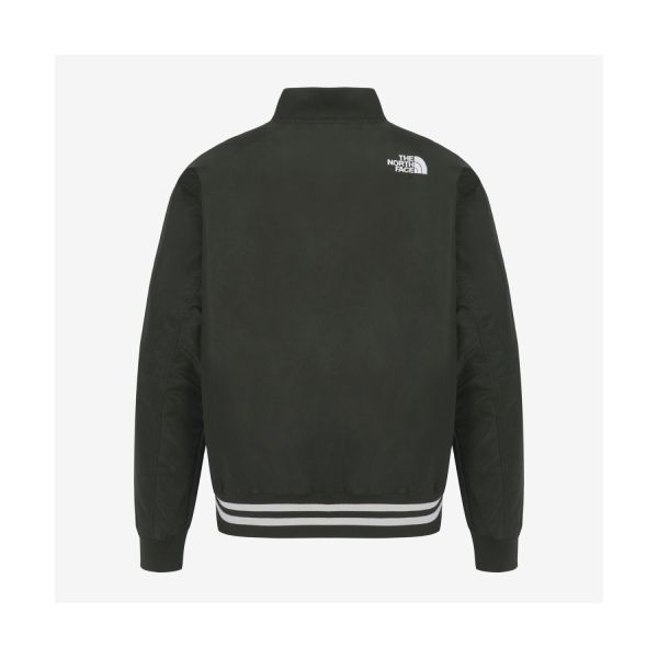 The North Face Letter Stripe Logo Stand Collar Long Sleeve Pilot Jacket Men jackets NJ3BR51C