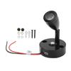 LED RV Reading Light Touch Dimmer 3 Lighting Color with USB Charging Port 12‑24V 3W for Camping Trailers Yachts Black