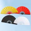 Solid Color Folding Fan Chinese Style Kung Fu Dance Performance Handheld Fan Portable Summer Cooling Fan Decoration Party Accessories