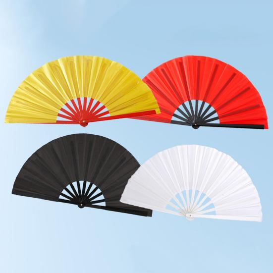 Складной веер Yousheng, однотонный, в китайском стиле, для танцев кунг-фу, портативный вентилятор, летний охлаждающий вентилятор, украшения, аксессуары для вечеринок