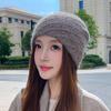 Осень и Зима Новая Шапка Женская Уличная Повседневная Шапка Тепловая Защита Ушей Шапка-Бини Зимние Шапки для Женщин, Шапки-Бини для Женщин, Шапки для Женщин Зима