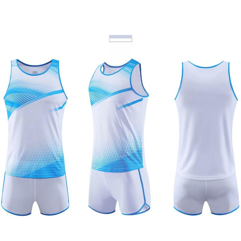 Мужской и женский студенческий костюм, средняя тренировочная форма для легкой атлетики, с принтом, марафонский спортивный костюм