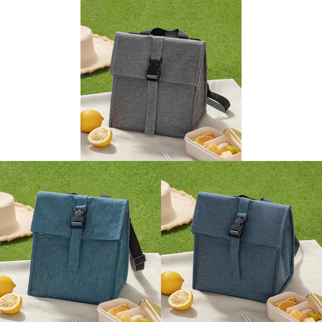 Japanese Style Insulated Food Carrier With Breathable Oxford Fabric And Multipurpose Storage