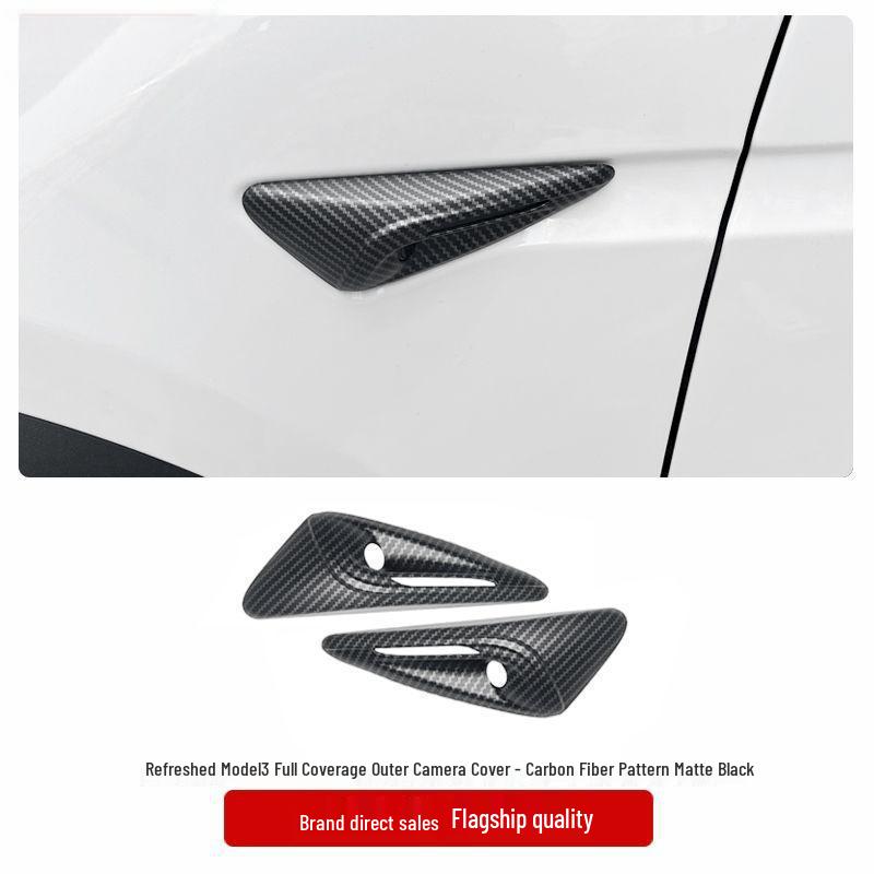Защитная крышка боковой камеры и защита крыла для Tesla Model Y/3 (Издание 2025 г.)