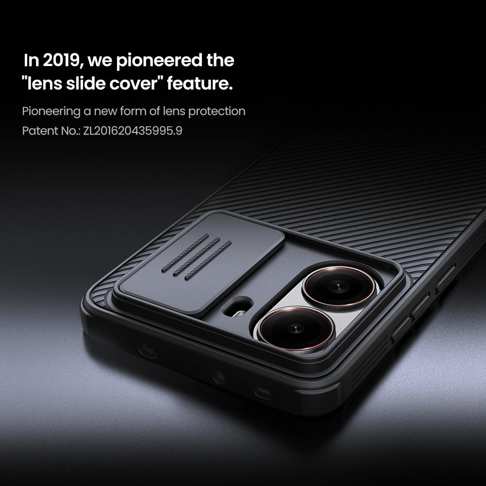NILLKIN Для Xiaomi Redmi Turbo 4 Чехол для телефона CamShield Pro Защитная задняя крышка для камеры