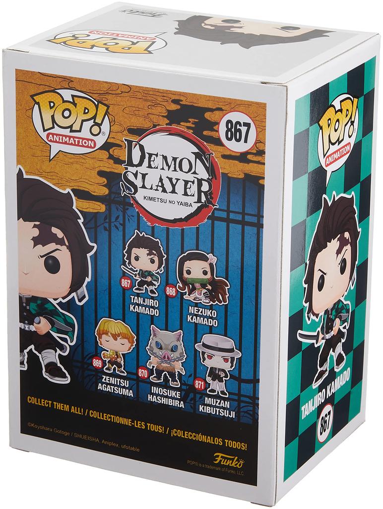 Bandai Funko POP! Анимация Клинок рассекающий демонов Kimetsu no Yaiba Камадо Танджиро
