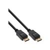 Câble DisplayPort - InLine - 50 Cm - 4K - Noir - DisplayPort 1.2