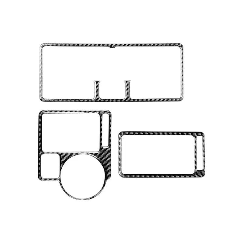 Углеродное волокно, боковая панель приборной панели автомобиля, центральная вентиляционная накладка для кондиционера, накладка для VW Golf 4 Jetta Bora MK4 R32 GTI 1999-2004 гг.
