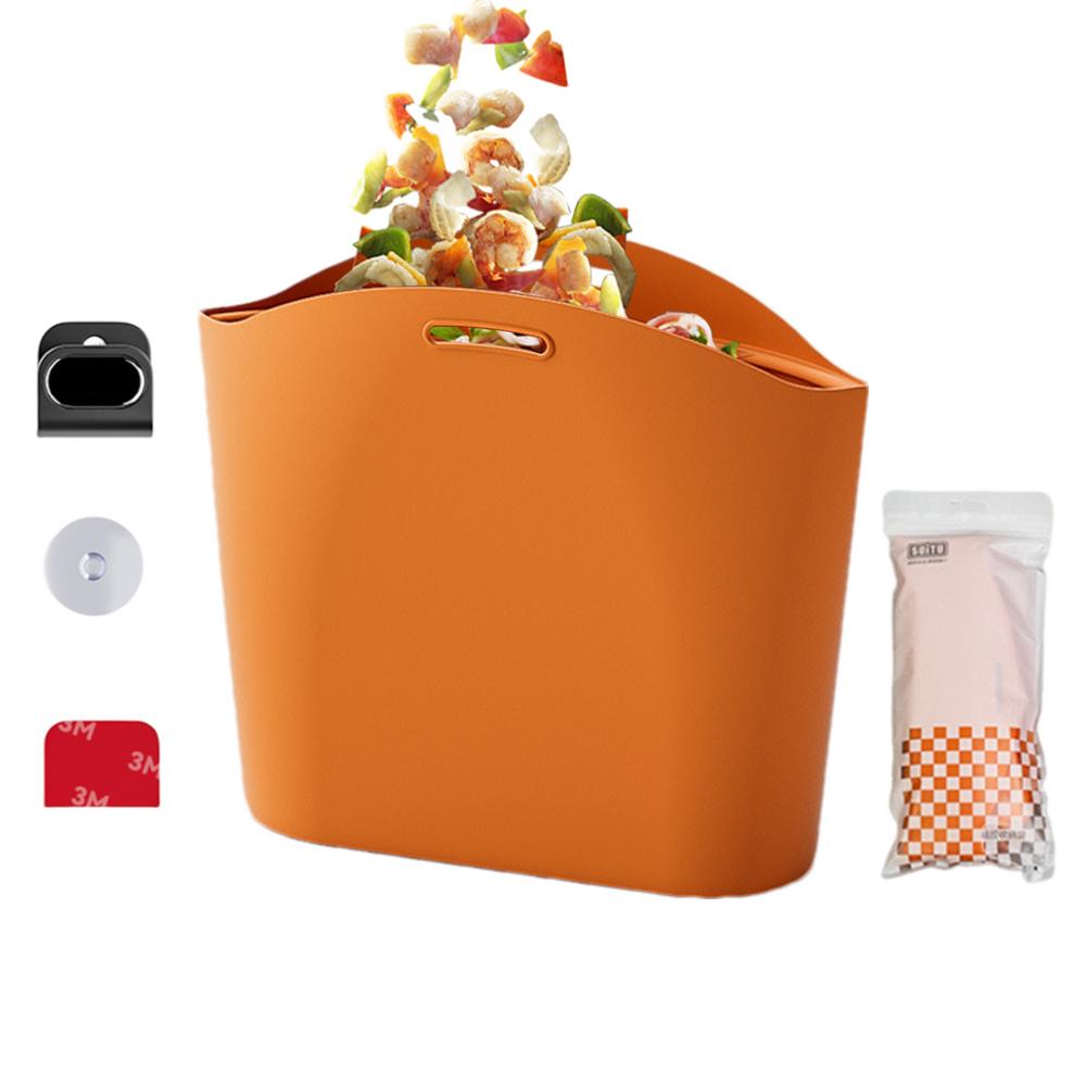 Автомобильный органайзер для спинки сиденья, силиконовый автомобильный мешок для мусора, органайзер для мусора, многоцелевой карман для хранения, автомобильный мусорный контейнер для внедорожников и грузовиков