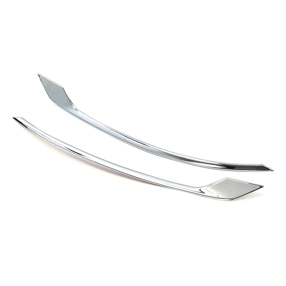 Для Volvo XC60 2018-2022 хромированная передняя противотуманная фара, задняя противотуманная фара, накладка, рамка, внешний вид из АБС-пластика