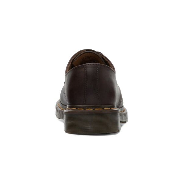Доктор. Кроссовки Dr. Martens 1461 Oxford Темно-коричневые Унисекс 11838201