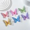 3D Organza Fabric Butterfly Appliques Double-layer Clothes Sewing Patch Bridal Hair Accessories