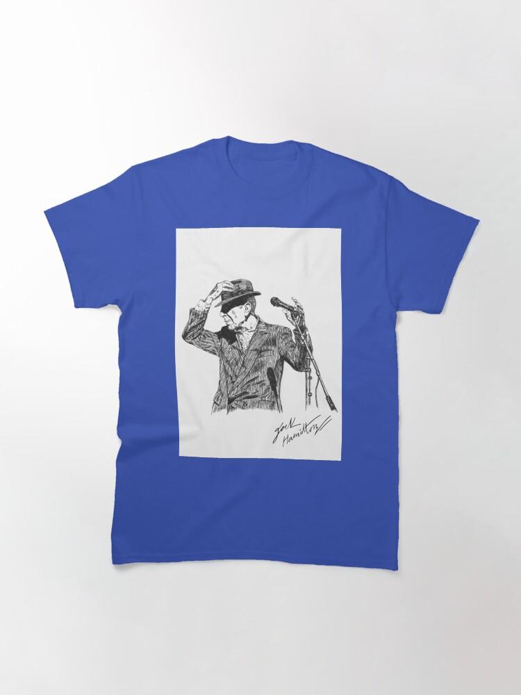 Leonard Cohen Leonard Cohen Original Hand Drawn Ink Print Classic T-Shirt