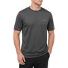 Men's  Swim Fishing Graphic Shirts, Short Sleeve UV Sun Protection T-Shirt, Quick Dry Beach Water Rash Guard