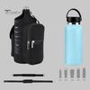 Магнитный держатель для бутылки с водой, сумка через плечо, водонепроницаемая сумка для чайника из Оксфорда для спортзала, походов на открытом воздухе, фитнеса, органайзера для необходимых вещей