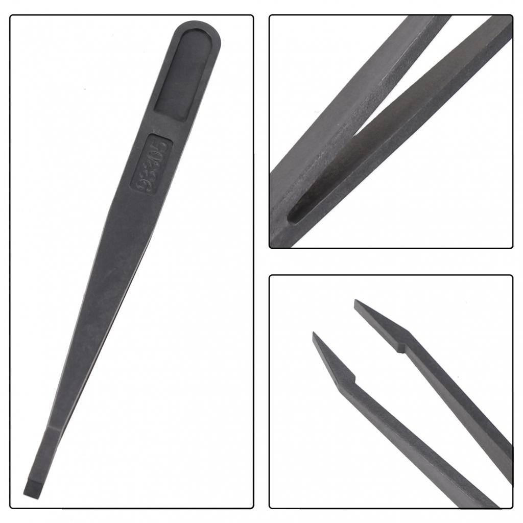 AntiStatic Carbon Fiber Tweezers Tool for Industrial Repair