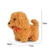 1Pcs Child Friendly Leashed Puppy Doll, Electronic Barking and Walking Plush Toy as Gift