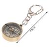Portable Zinc Zinc Zinc Alloy Navigation Tools Vintage Mini Compass Camping Compass Key Ring Pocket Compass