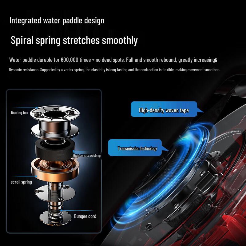 Jieruites MR26 Smart Foldable Water Rowing Machine CN plug (adapter included)