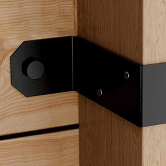 Кронштейны для столбов ограждения из нержавеющей стали, устойчивые к коррозии, простая установка, широко используемый сверхпрочный U-образный кронштейн с порошковым покрытием