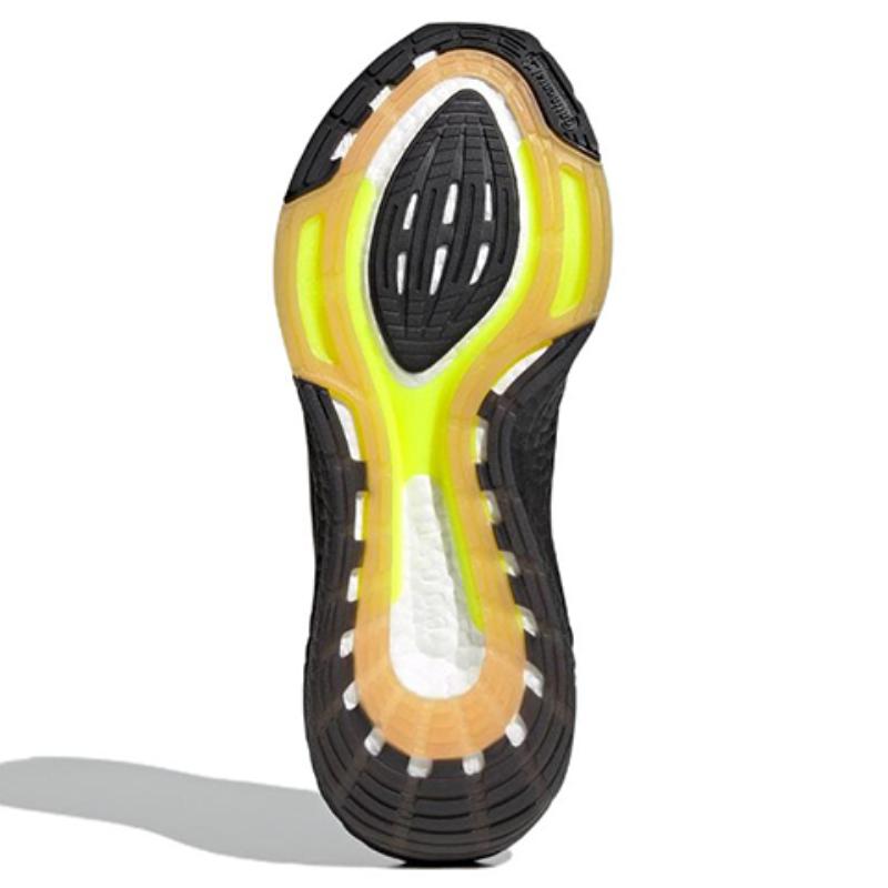 Adidas UltraBoost 22 'Black Solar Yellow' Sneakers GX5915