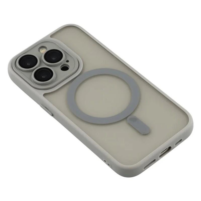 Для iPhone 12 Pro Max 6,7 дюйма Чехол Совместимый с MagSafe WANLONFENG Серия QB Чехол для телефона из ПК и ТПУ с защитной пленкой для экрана