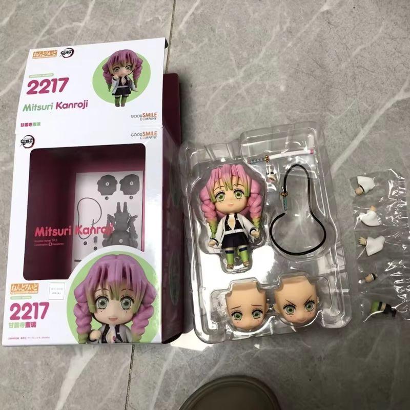 Клинок, рассекающий демонов, 10 см, Токито Муичиро, Канродзи Мицури, шарнирная ПВХ фигурка, модель, настольное украшение, игрушки для мальчиков, забавный подарок