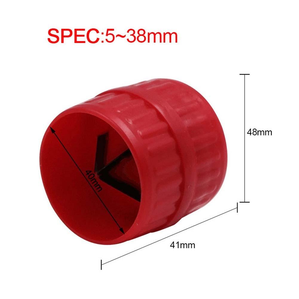 1pc Pipe Reamer Inside Outside Reamer Pipe Deburring Tool for 5-38mm Pipe