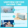 Сушилка для одежды с подогревом Чехол для сушки Полиэстер Сушилка для белья Пылезащитный чехол Складная вешалка для одежды Защитный чехол Домашние аксессуары
