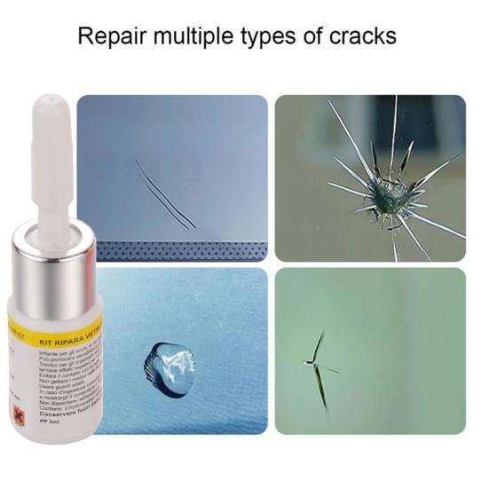 Комплект для ремонта трещин на лобовом стекле, инструмент для жидкого ремонта оконного стекла, эффективный, простой в использовании, жидкость для ремонта автомобилей, наполнитель для стекол, инструмент для лобового стекла автомобиля