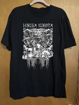 LINGUA IGNOTA Angel Tour Унисекс футболка Полный размер от S до 5XL UU718