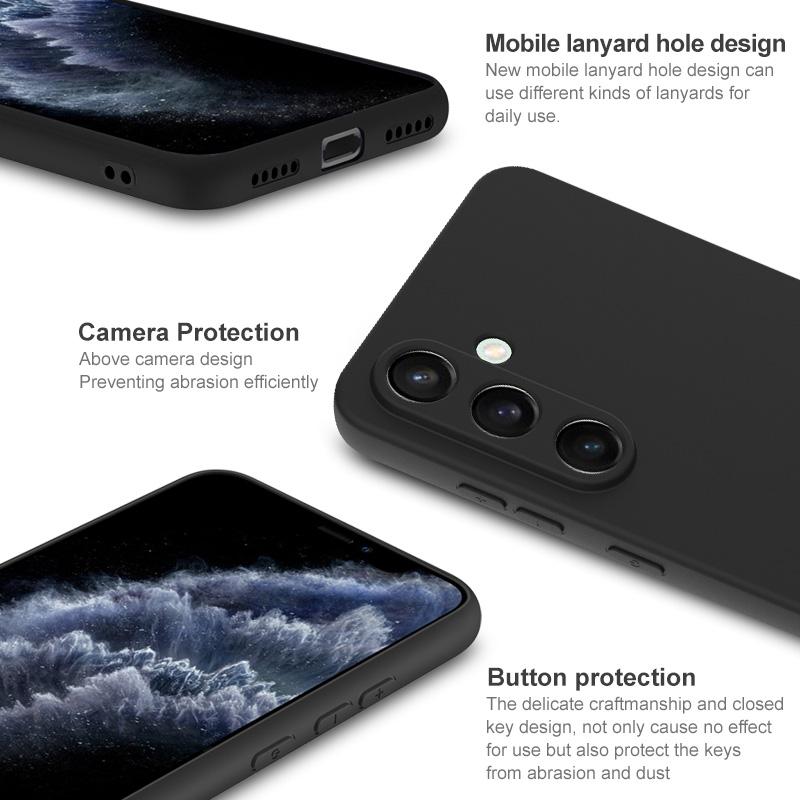 Для Samsung Galaxy S24 FE 5G чехол для телефона IMAK UC-3 матовый мягкий чехол