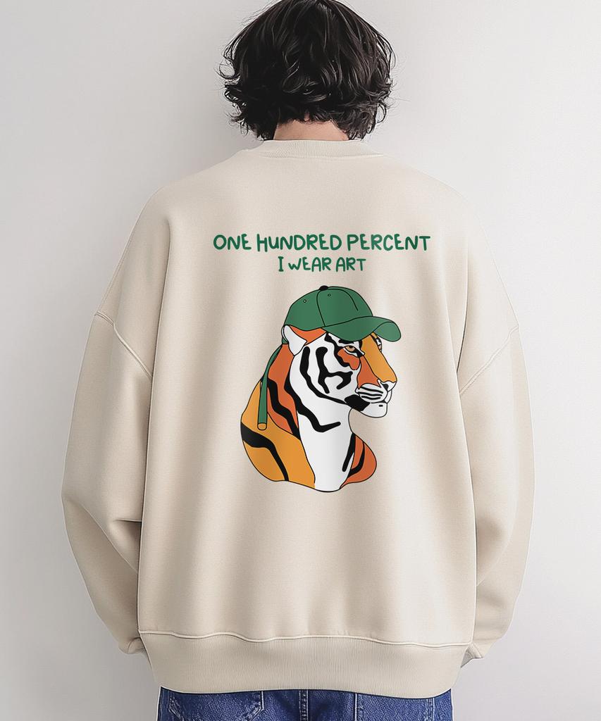OHP Ohpxharmonia Bgreen Кепка Тигр № 2 Толстовка с флисовой подкладкой