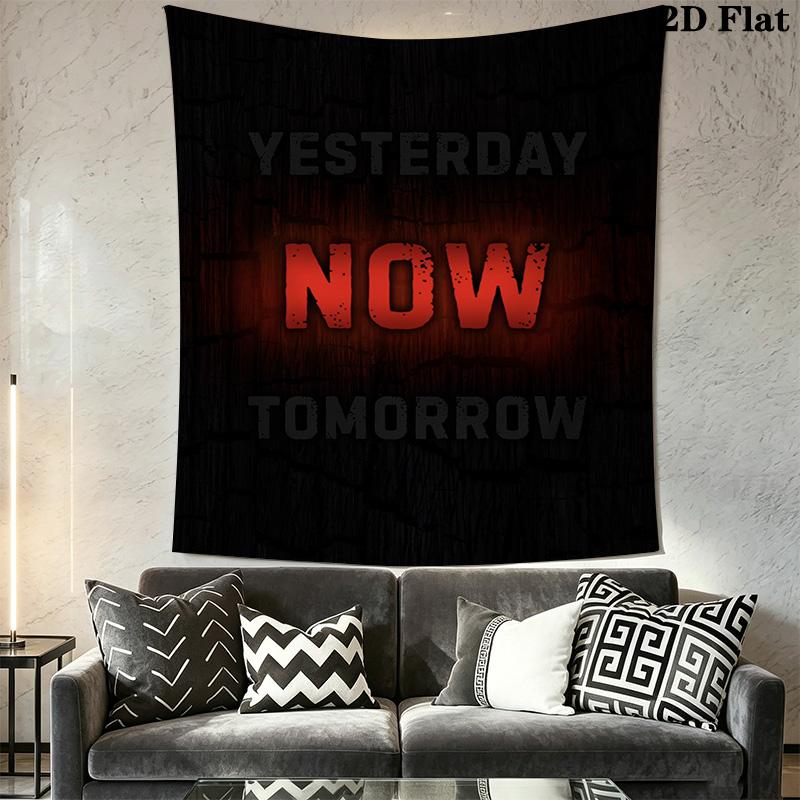 Tomorrow Today Yesterday Pattern Home Decor Tapestry, Wall Hanging, Decorative RV Wall Cloth.MGT0918167