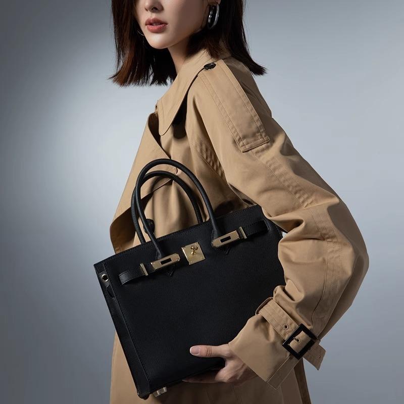 Платиновая сумка, дамская сумка, большая вместимость для поездок на работу, женская сумка из натуральной коровьей кожи