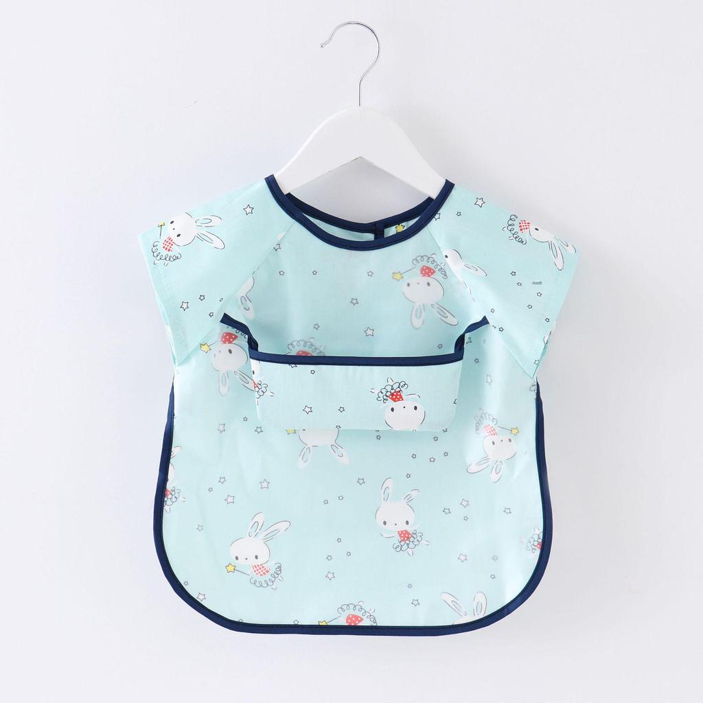 Водонепроницаемый детский нагрудник с карманом - безрукавный, легкий комбинезон для мальчиков и девочек