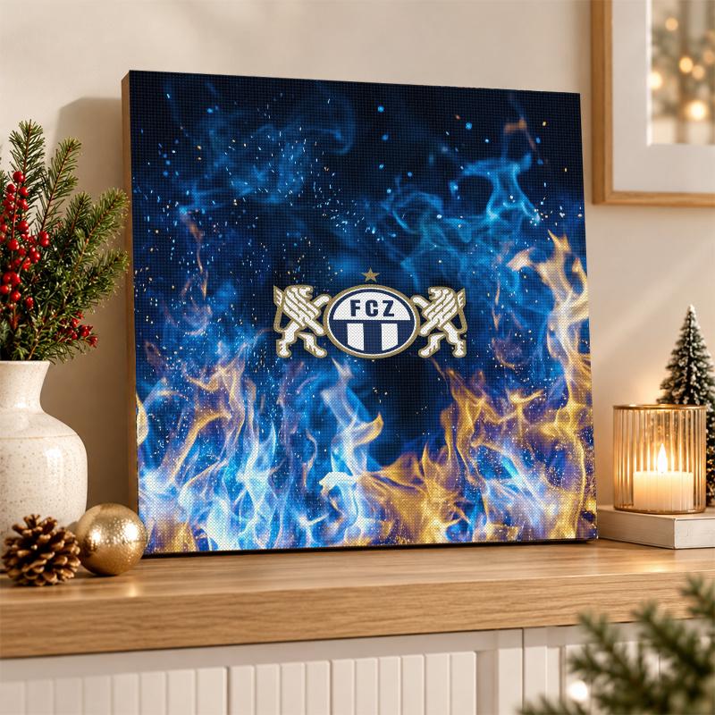 FC Zürich Diamond Painting Kit 5D Full Drill DIY Diamond Mosaic Wall Art Home Decor