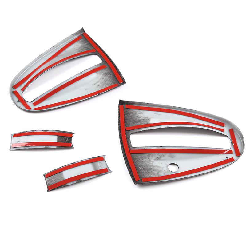 Наружная дверная ручка автомобиля, накладка на крышку, наклейка для Mercedes Benz Smart 451 Fortwo 2009-2015, авто экстерьер