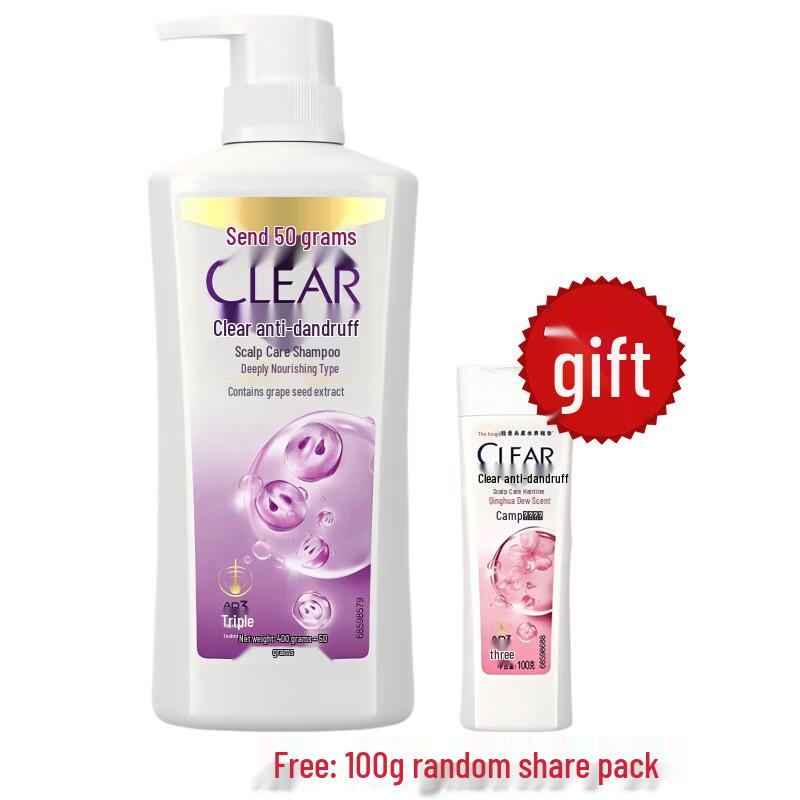Clear Scalp Anti-Dandruff Deep Nourishment Shampoo