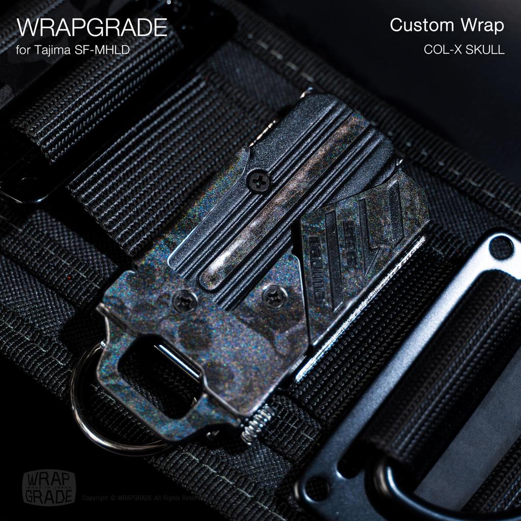WRAPGRADE Tajima Metal Safety Custom Wrap for 2 Pieces (Coloration