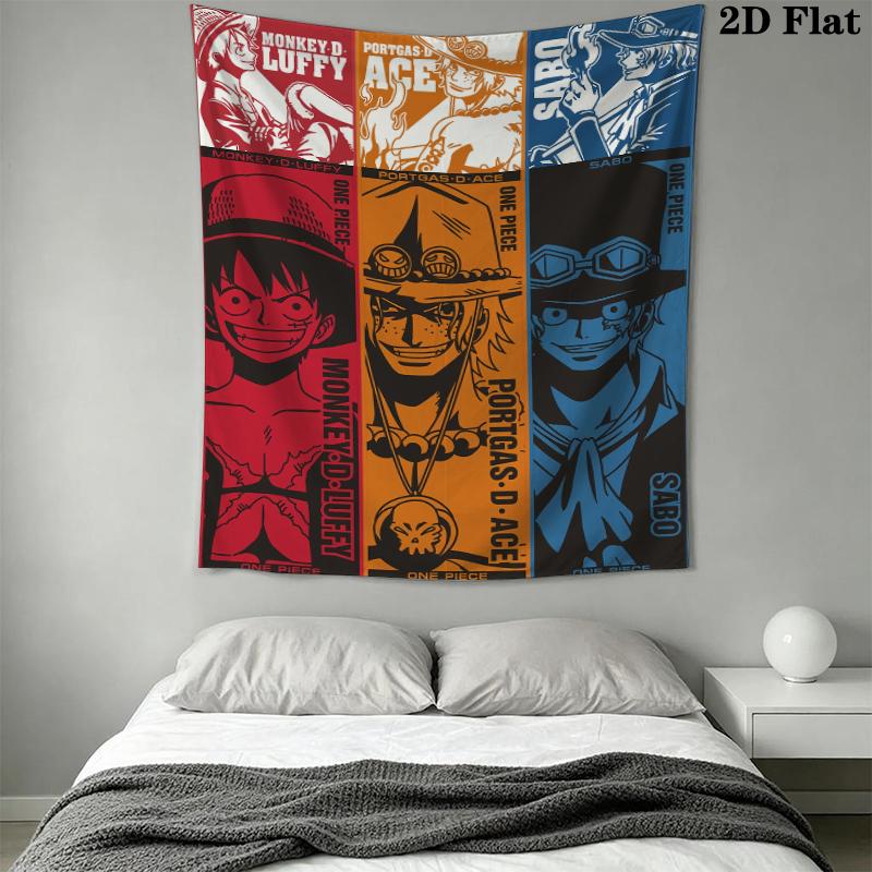 One Piece Wall Tapestry Aesthetic Wall Hanging Printed Fabric Blanket Decorative Tapestries for Bedroom Living Room Home Decor