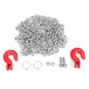 Tow Hook Tow Chain for 1:10 RC Crawler Car Redcat Gen8 VS4-10 Axial SCX10 90046 AXI03007 Capra