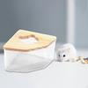 Hamster Bath Toilet Bathtub Pet Bathroom Cute Shape Habitat Decor Basin Sand Container for