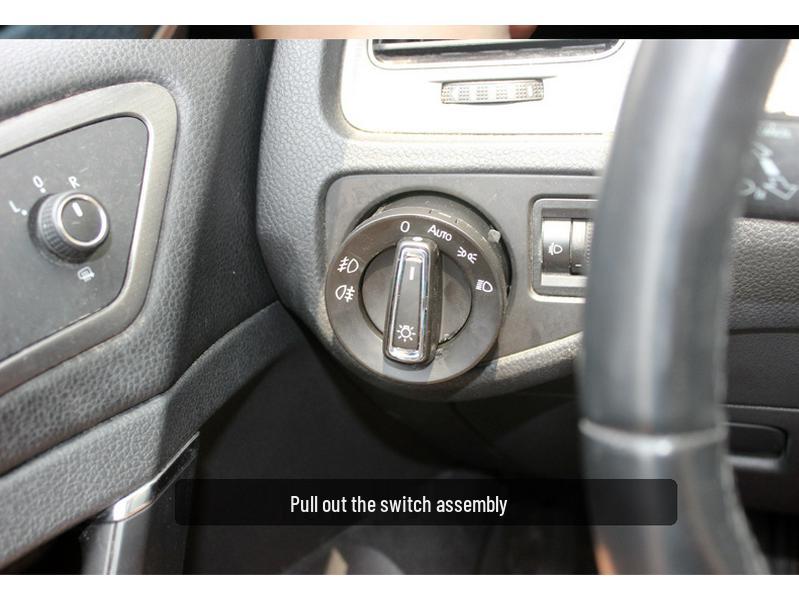 Compatible Automatic Headlight Switch for Volkswagen Sagitar, Touran, Tiguan, Magotan, and Golf 6.
